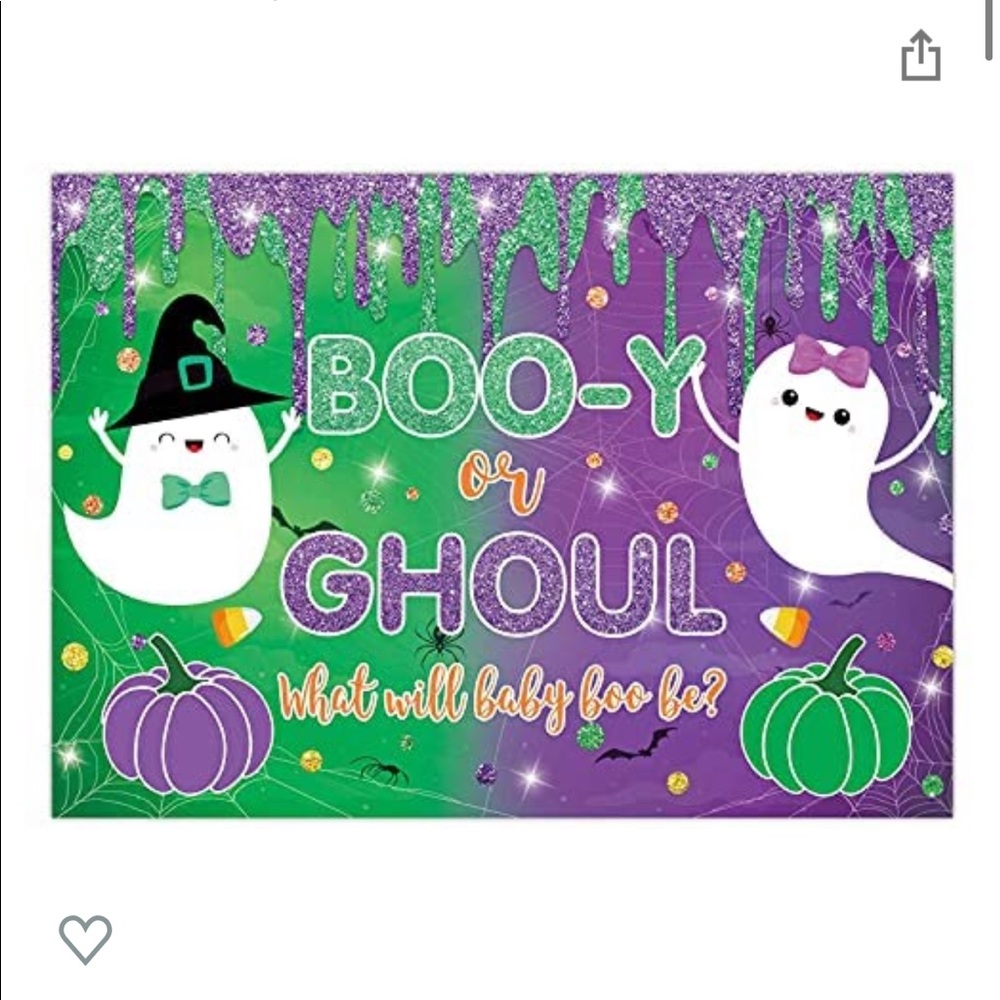 Halloween Gender Reveal Supplies